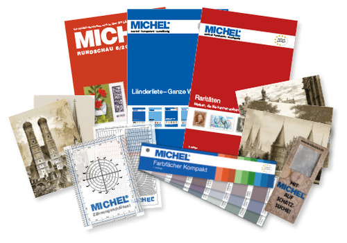 Michel briefmarken sammler set - michel,