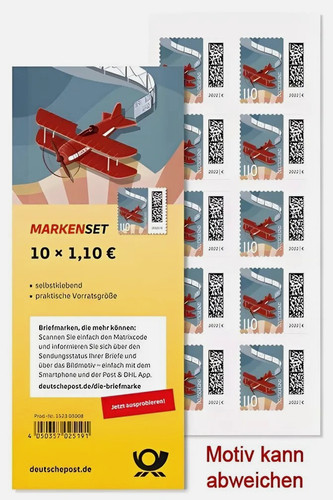 Deutsche post briefmarken - deutsche, briefmarken-set