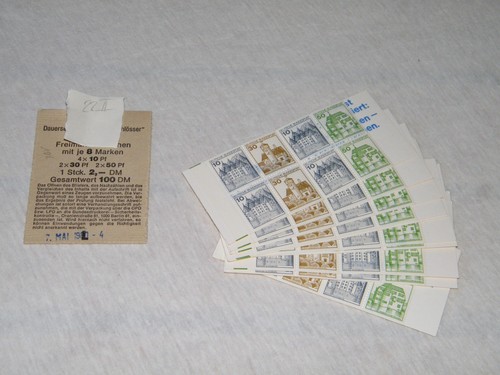 Brd markenheftchen 22 - x,