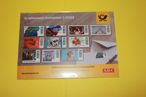 Briefmarken jahrgang 2023 - briefmarken, "jahrgang