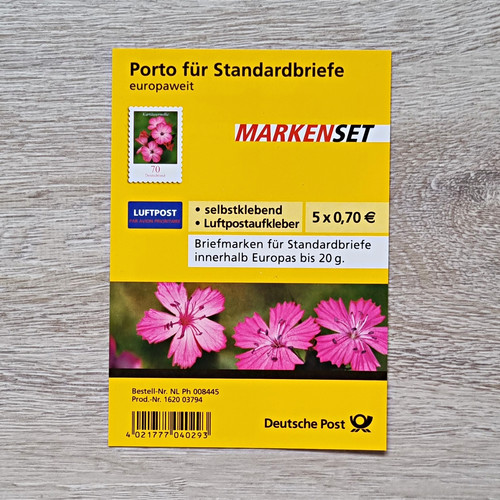 Deutsche post markenset blumen - post,