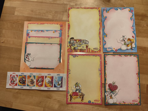 Diddl briefpapier set mappe - briefpapier,