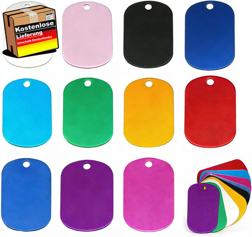 Aluminium hundemarken set - hundemarken, 25