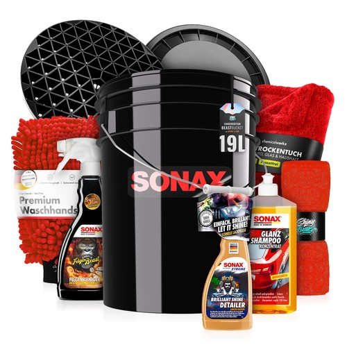 Sonax wasch set glanzshampoo - set,