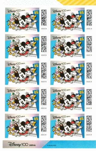 Markenset 100 jahre disney - markenset,