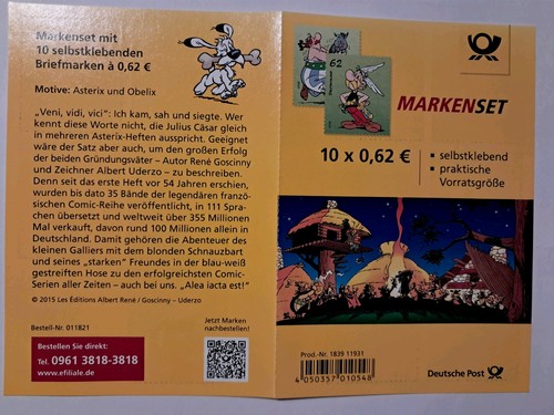 Markenset asterix und - -er,