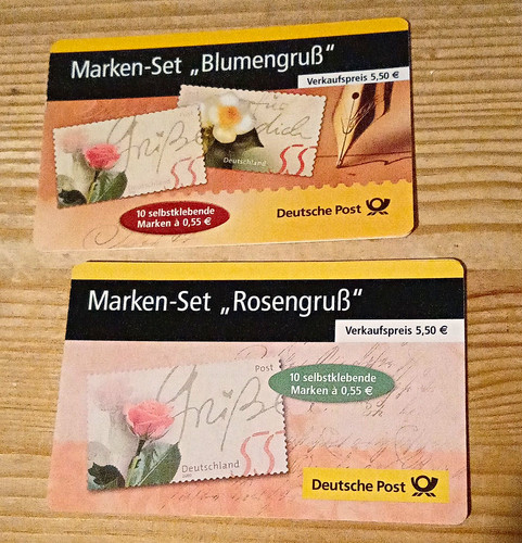 Brd markenset selbstklebend - 2x,