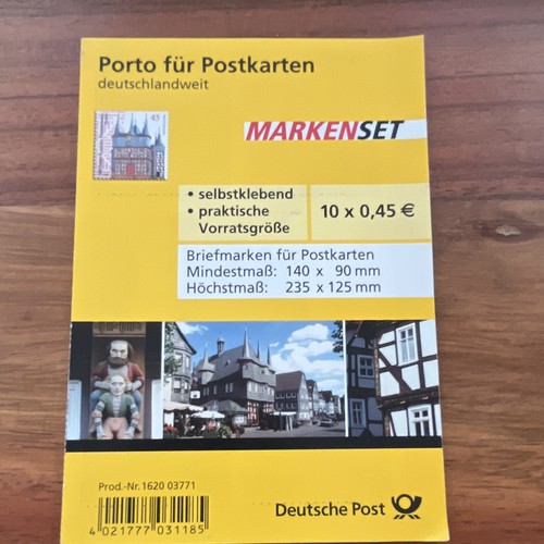 Deutsche post brd markenset - deutsche,