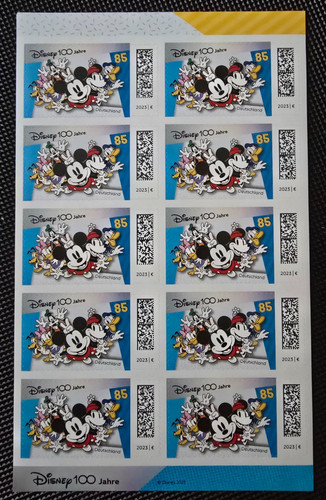 Markenset 100 jahre - disney,
