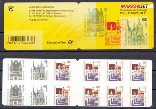 Markenset markenheftchen - markenheftchen, mh