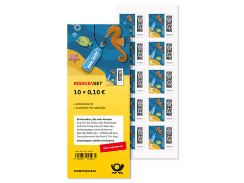 Markenset briefmarke 10 - zu, 0,10