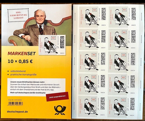 Bund 2023 markenset loriot 10x - loriot,