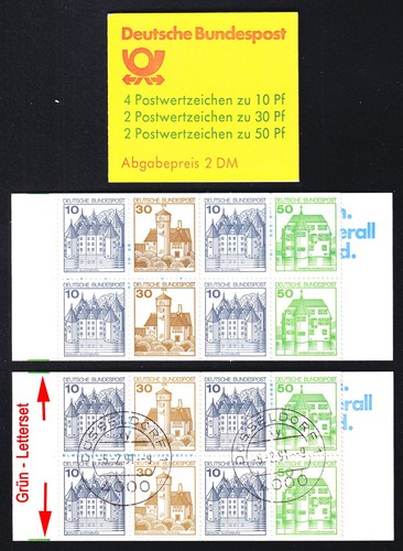 Bund 2 markenheftchen - bund,