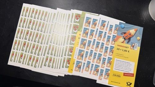 Briefmarken set selbstklebend - briefmarken-set,