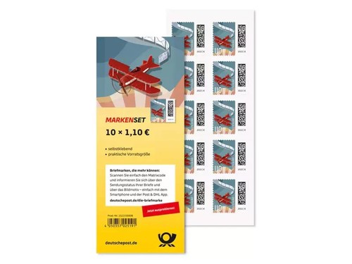 Markenset luftpost briefmarke - markenset,