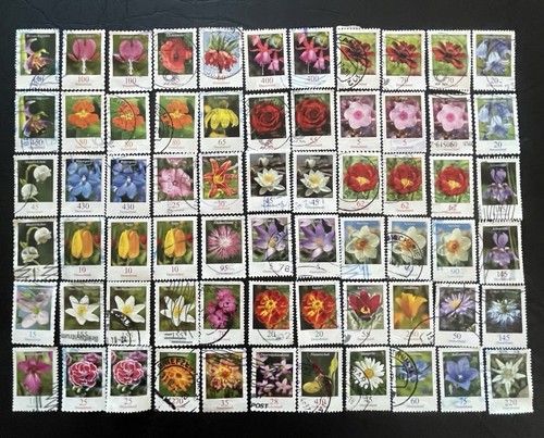 Briefmarken brd blumen - brd,