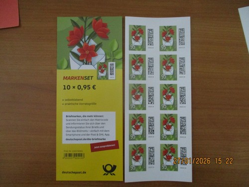 Deutsche post markenset - post,