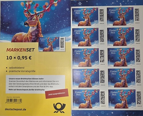 Markenset lichterhirsch - 10, ×