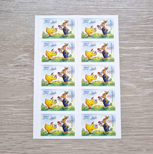 Deutsche post briefmarken set - deutsche, briefmarken-set
