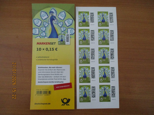 Deutsche post markenset - post,